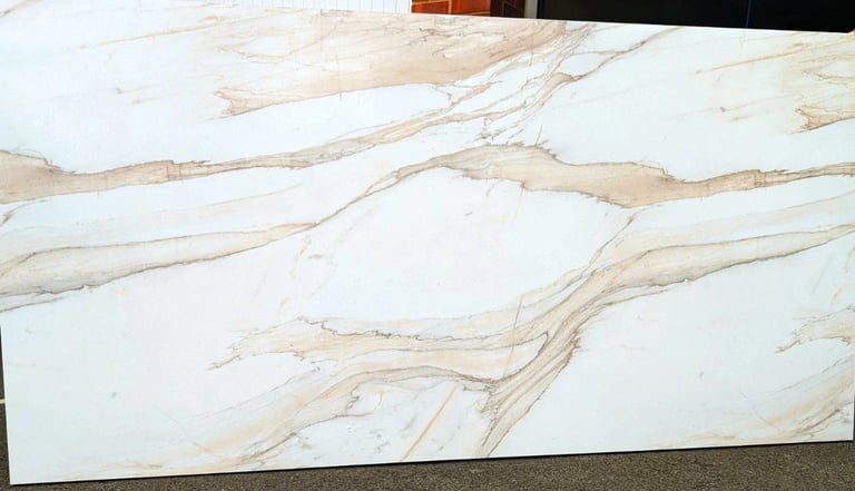 Calacatta Gold Wren Luxury laminate Kitchen Worktop and TekWall / Splashbac - priced to clear