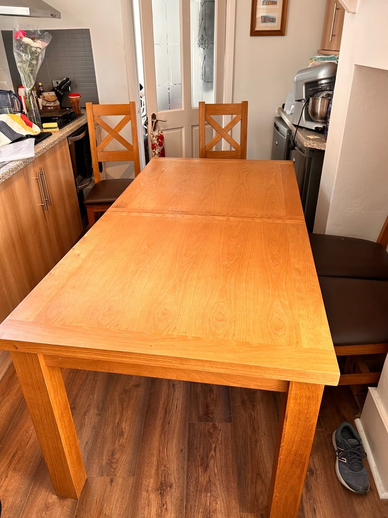 image for Solid Oak dining table