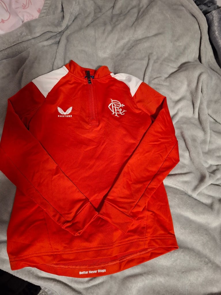 Boys Rangers Castore tracksuit top and bottoms