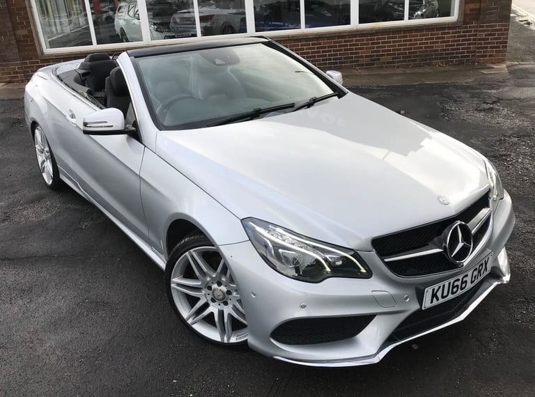 2016 66 MERCEDES-BENZ E-CLASS 2.1 E220D AMG LINE EDITION CABRIOLET 2DR DIESEL G-