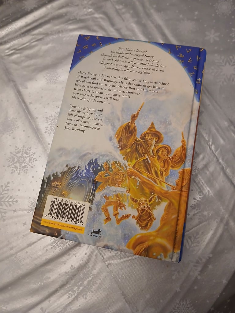 First edition Harry Potter and the Order of the Phoenix 