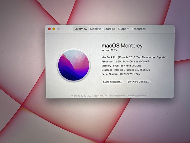 MacBook Pro 2016 13inch