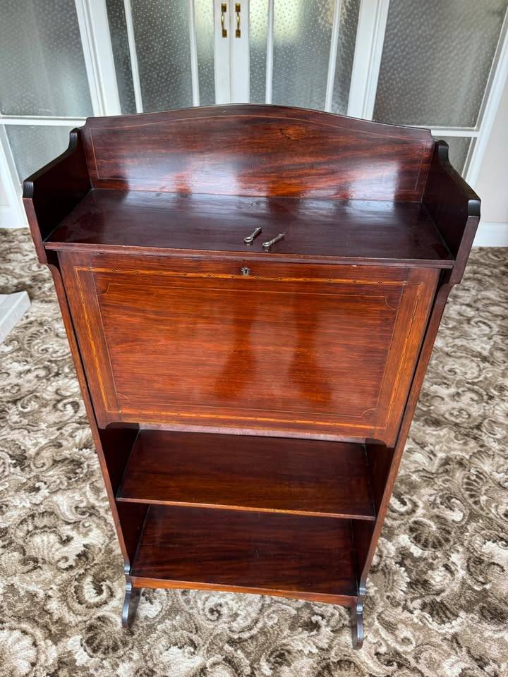 Edwardian Mahogany Bureau