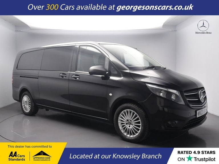 2023 Mercedes-Benz Vito 2.0 114 CDI SELECT Tourer Double Cab 5dr Diesel G-Tronic RWD L3 Euro 6 (s...