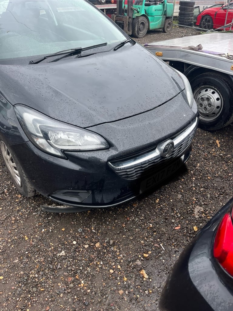 Vauxhall corsa E 1.4 2016 black 2 door BREAKING PARTS