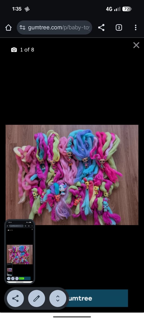 DOLLS . Candylocks collection bundle £10