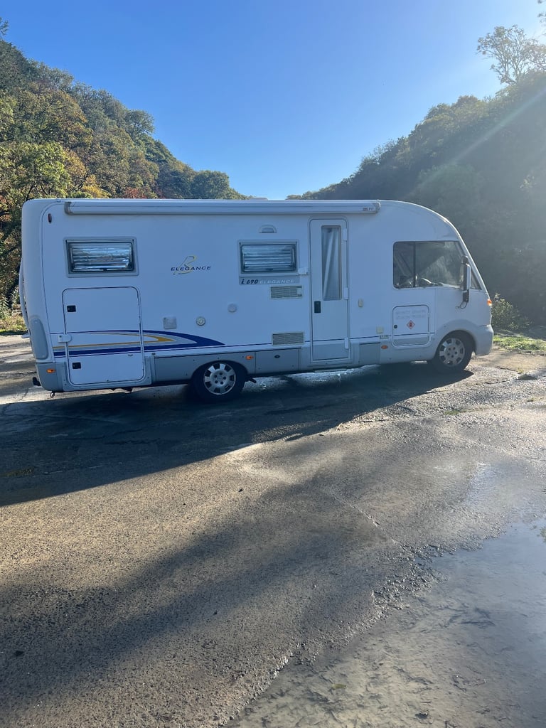 The burstner elegance 6.9 motorhome lovely condition  + £3000 of accessories 