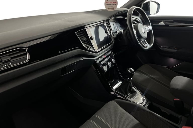 2021 21 VOLKSWAGEN T-ROC 1.5 TSI EVO BLACK EDITION SUV 5DR PETROL MANUAL EURO 6 