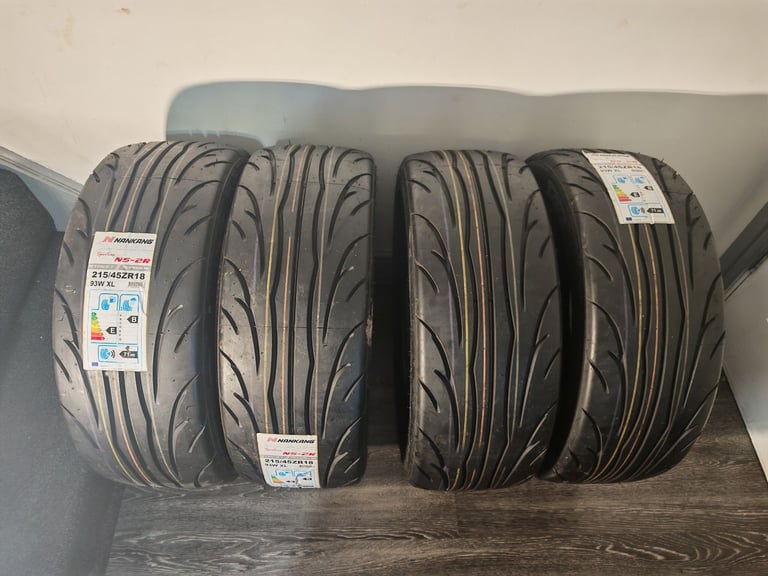 Nankang ns-2r 215/45/18 summer tyre's
