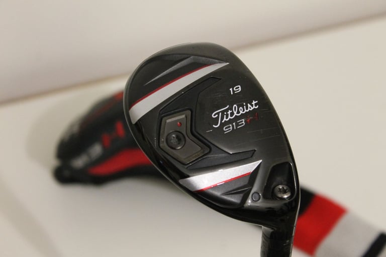 image for Titleist 913h Hybrid 19° Adjustable Headcover New Grip Excellent Condition