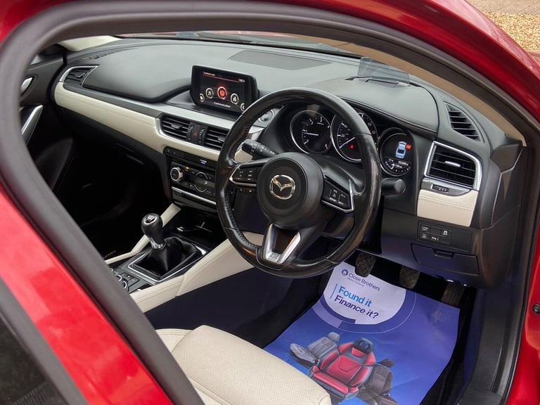 2017 Mazda Mazda6 2.2 SKYACTIV-D Sport Nav Euro 6 (s/s) 4dr SALOON Diesel Manual