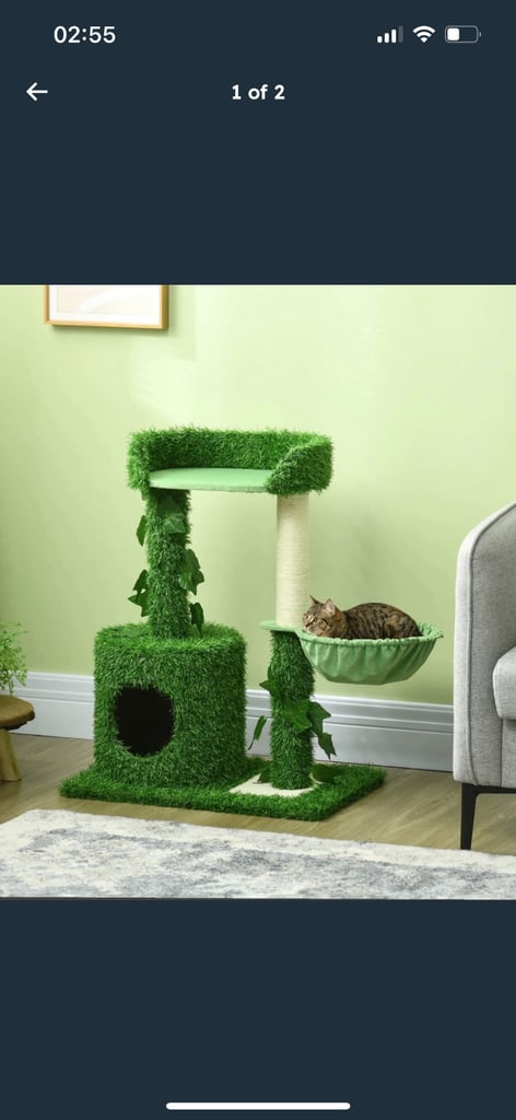 image for Cat tree with hide