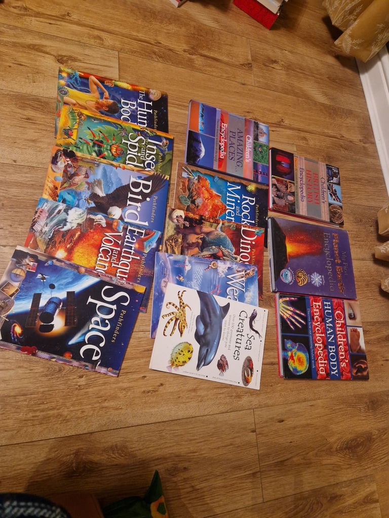 image for Assortment of encylopedia books