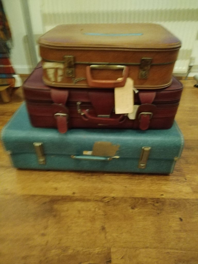 image for 3 Vintage Suitcases