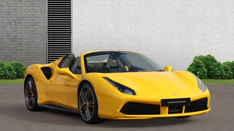 2018 Ferrari 488 Spider 2dr Auto CONVERTIBLE PETROL Automatic
