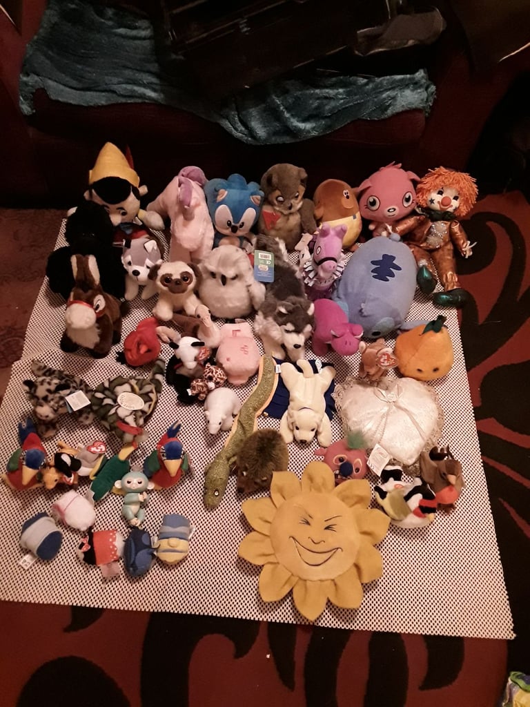 A selection of soft toys