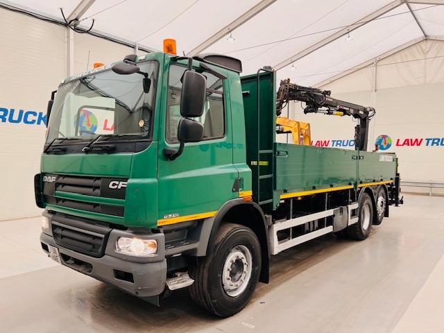DAF CF75 310 Rear Lift Day Cab Dropside Brick Grab