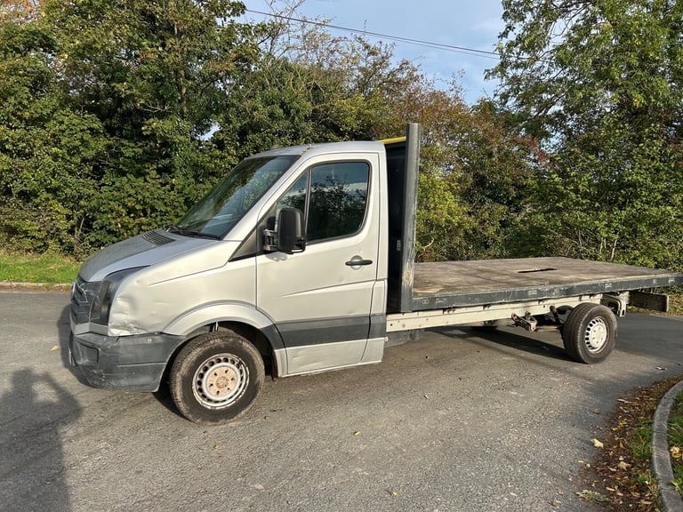 2014 Volkswagen Crafter 2.0 TDI 109PS lwb flat bed pickup  CHASSIS CAB Diesel Manual