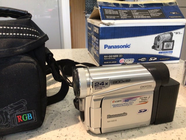 Panasonic NV-GS15EB Camcorder in Ely, Cambridgeshire Gumtree