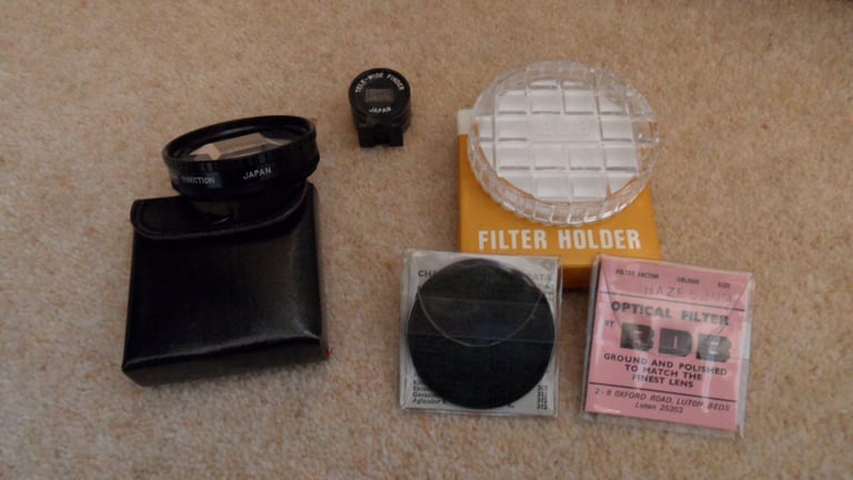 Yaschica Electro 35 GSN 35mm Film Camera and Accessories