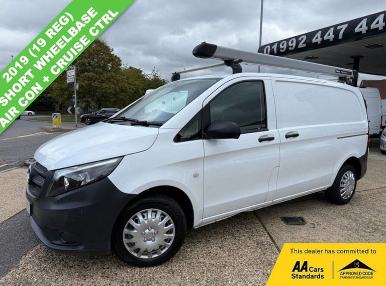 2019 Mercedes-Benz Vito 1.6 111 CDI Panel Van 5dr Diesel Manual FWD L1 Euro 5 (114 ps) PANEL VAN ...
