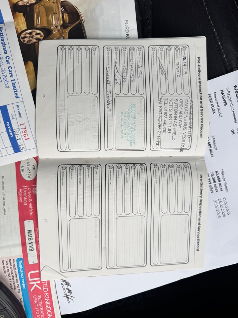 2016 Ford Kuga 2.0 TDCi 180 Titanium X Sport 5dr Powershift HATCHBACK DIESEL Automatic