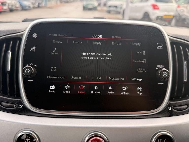 2022 Fiat 500 1.0 70hp Mild Hybrid Hey Google HATCHBACK Petrol Manual