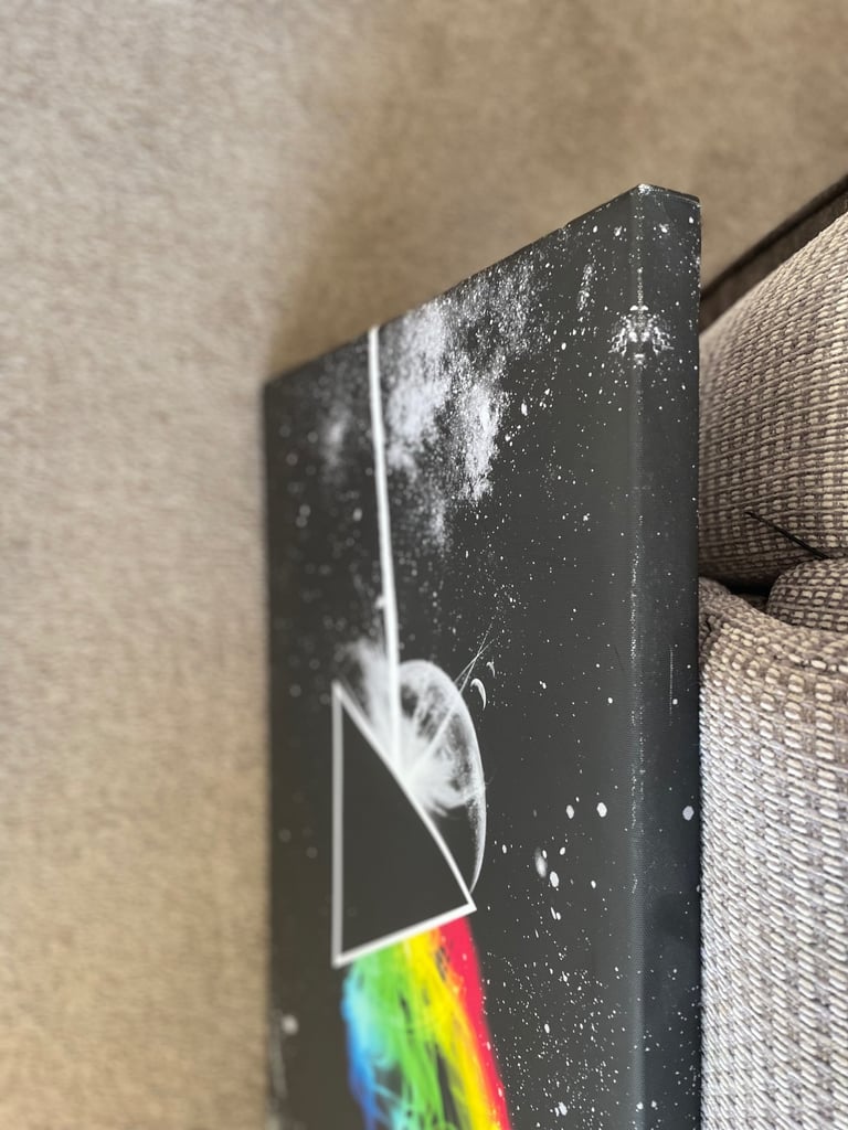 image for Pink Floyd dark side of the moon canvas wall art
