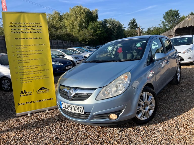 2009 Vauxhall Corsa 1.2i 16v Design 5dr (a/c) HATCHBACK Petrol Manual