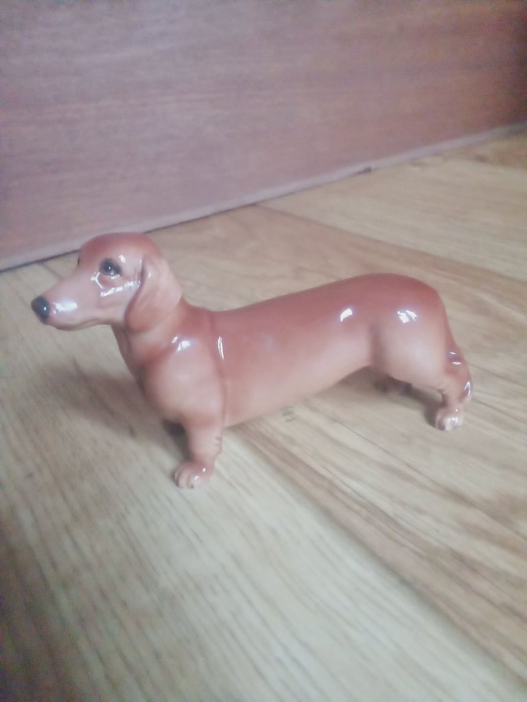 John Beswick Red Dachshund