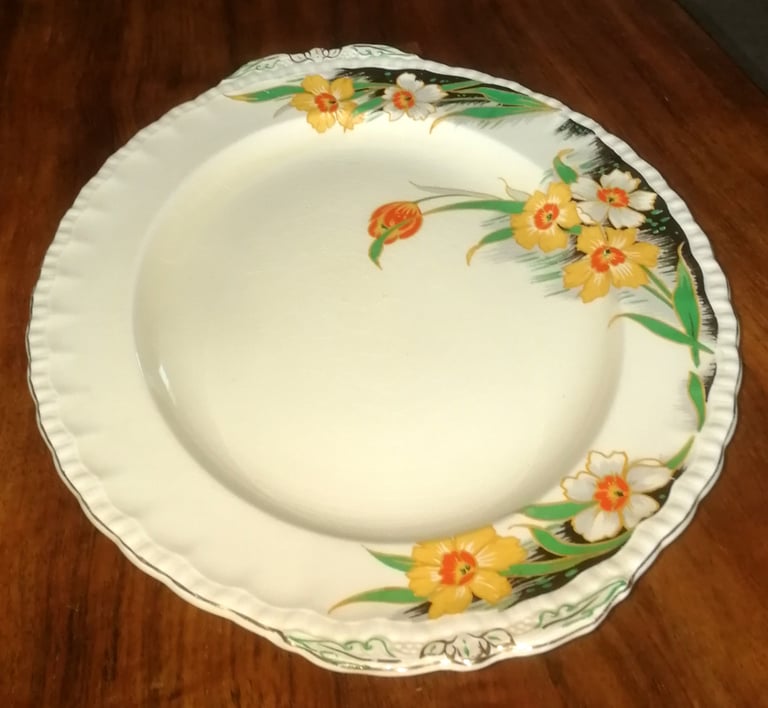 Vintage Grindley Dolores Bone China Large Platter 37 x 30 cm