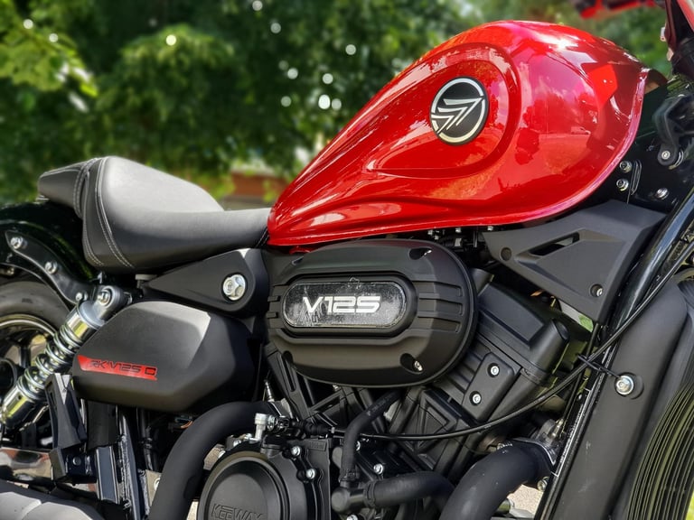 NEW Keeway RK V125 Cruise V Twin CBT Learner Legal Custom Motorcycle