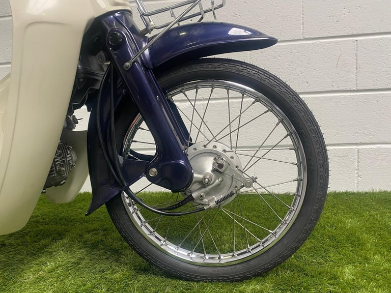 2007 JDM Honda C50 DX CDi in purply-blue