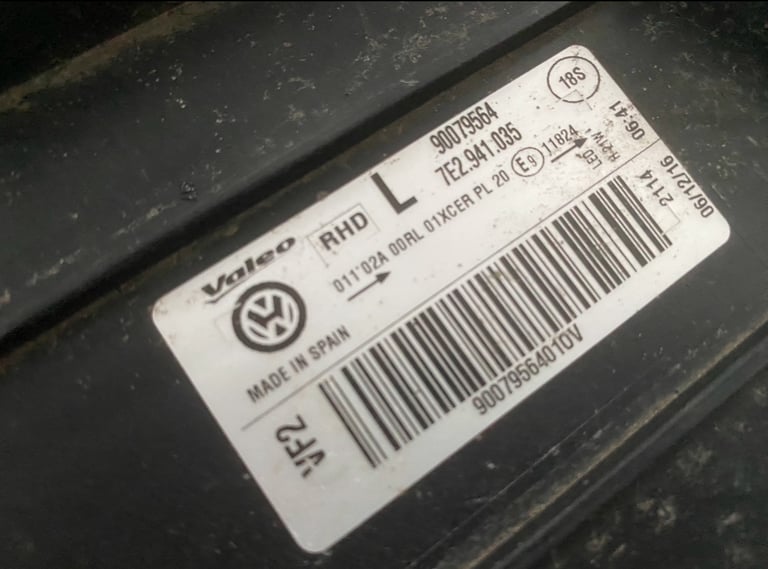 Headlight Vw t6 led left side 