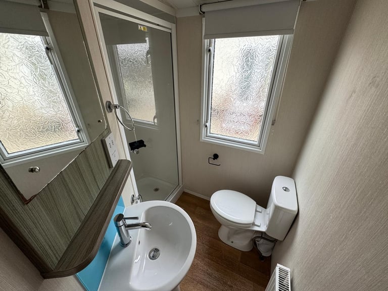 Double Glazed and Central Heated 2 Bed 10ft Wide Static Caravan For Private Land