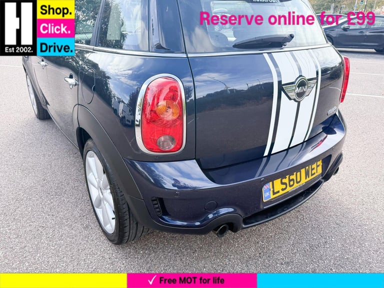 2010 MINI Countryman 1.6 Cooper S SUV 5dr Petrol Manual ALL4 Euro 5 (s/s) (184 ps) HATCHBACK Petr...
