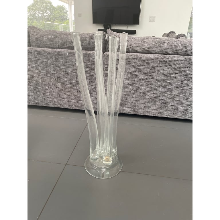 image for Glass contemporary vase. 
