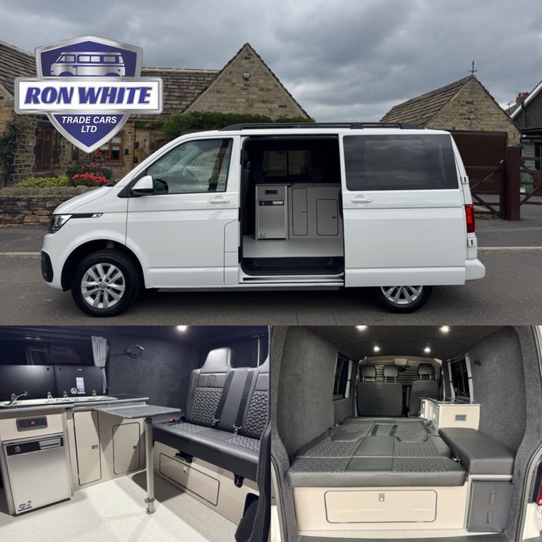 image for 2022 Volkswagen Transporter VOLKSWAGEN TRANSPORTER 2.0 TDI HIGHLINE EURO 6 CAMPER VAN  Fixed Roof...
