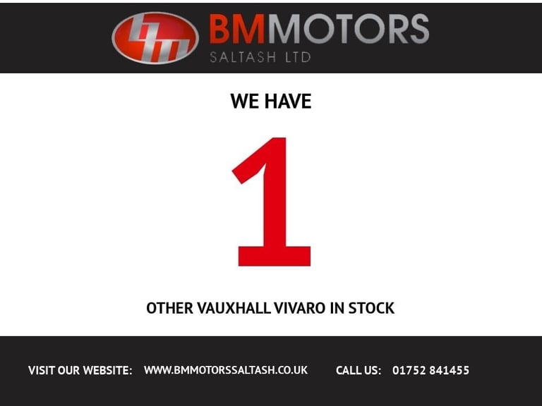 2020 Vauxhall Vivaro 2700 1.6CDTI 95PS H1 Van [Start Stop] PANEL VAN DIESEL Manual