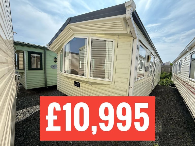 OFF SITE static caravan double glazed & central heated 2 bed BK Carnival