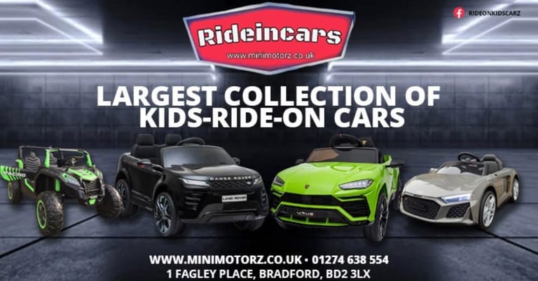 Largest Selection Of Kids Ride On Buggy, Cars, Motorbikes, Remote & Self Drive From