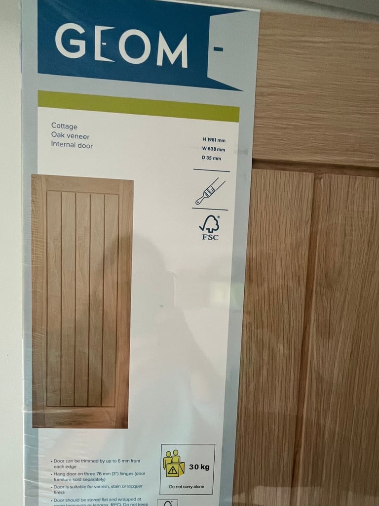 Oak Veneer Internal Door 