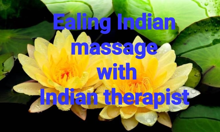 Full body Relaxation Indian Massage in Ealing with an Indian Therapist 1hr £50 special