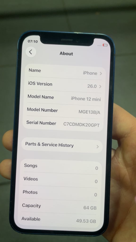 GREAT CONDITION apple iphone 12 mini 