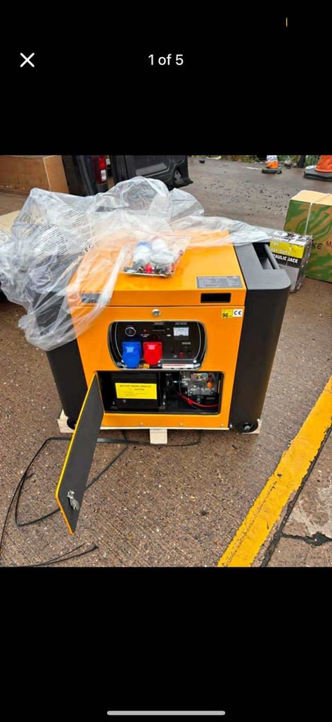 Remote Control Cool 26KVA Brand New Diesel Generator Silent Available For Sale Cash On Delivery 💥