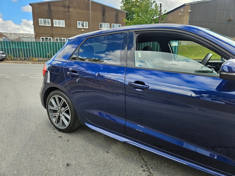 2025 AUDI A1 25 TFSI S Line 5dr S Tronic Auto Blue Damaged Salvage