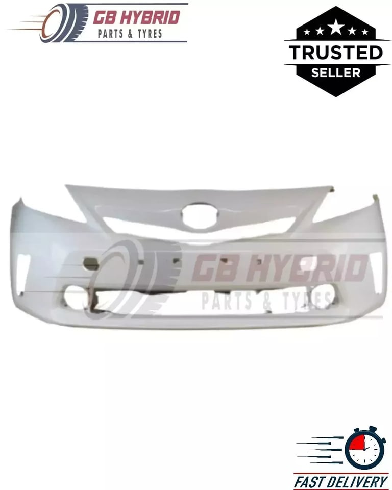 New Toyota Prius Plus 2011-2015 Front Bumper white (Paint 040)