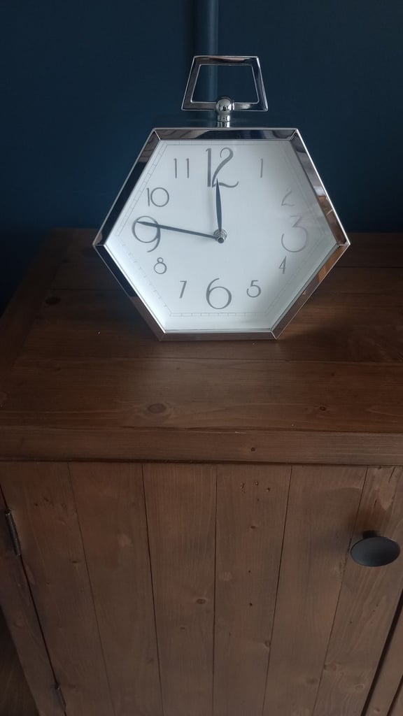 image for Chrome Mantel Clock