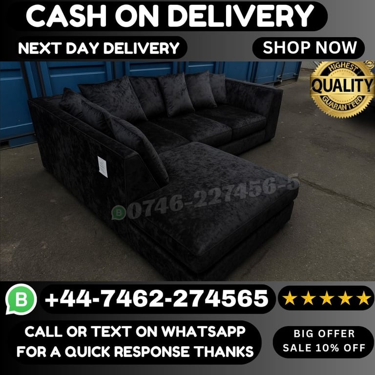 image for Top Quality Sofas Sale – Fast Delivery & Unbeatable Comfort!