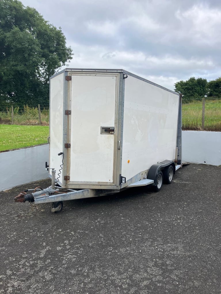 image for Ifor Williams 12ft Box Van Trailer 
